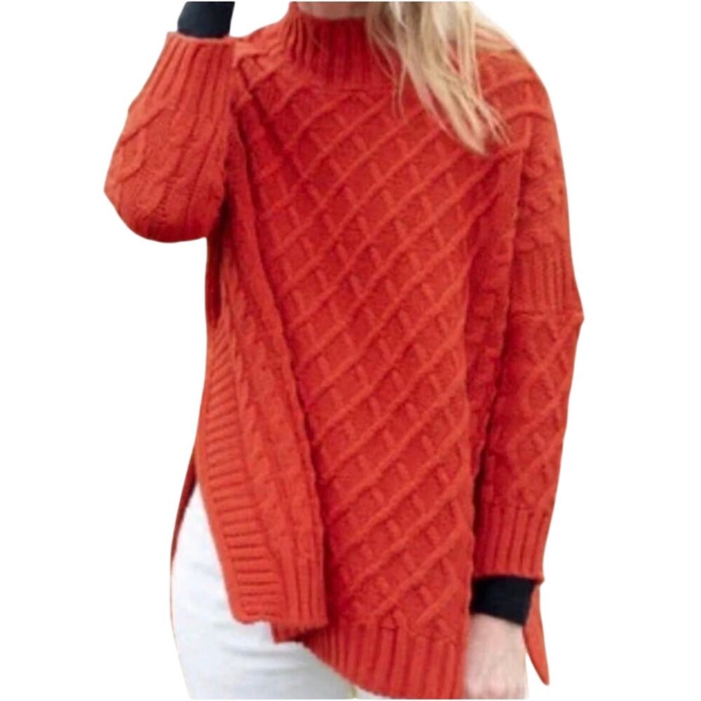 Mersea Lisbon Traveler Cable Sweater